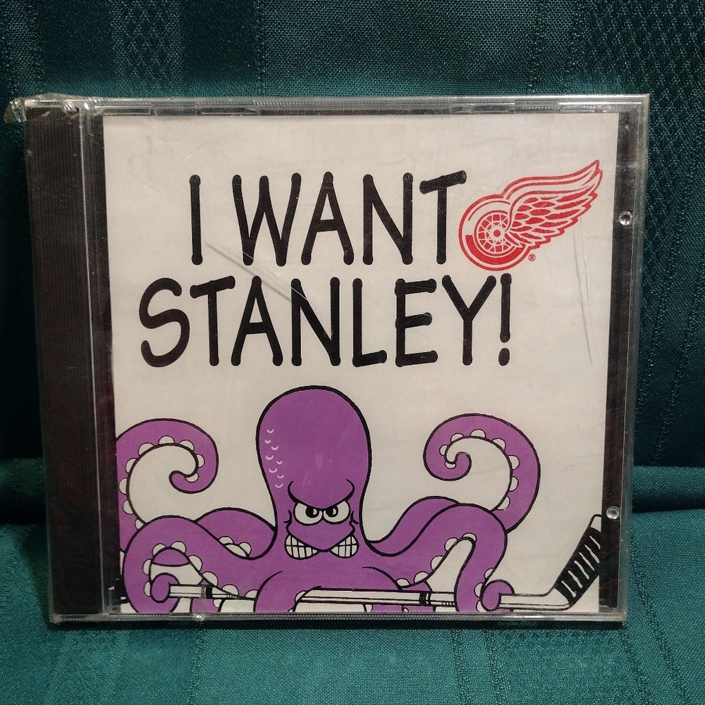 I WANT STANLEY CD ( UNOPENED)  Detroit Red Wings
